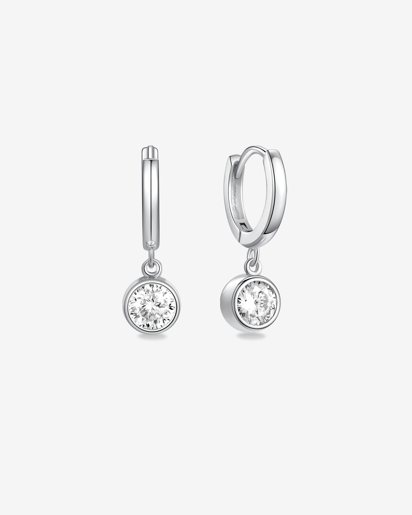 Dangle Bubble Diamond Earrings